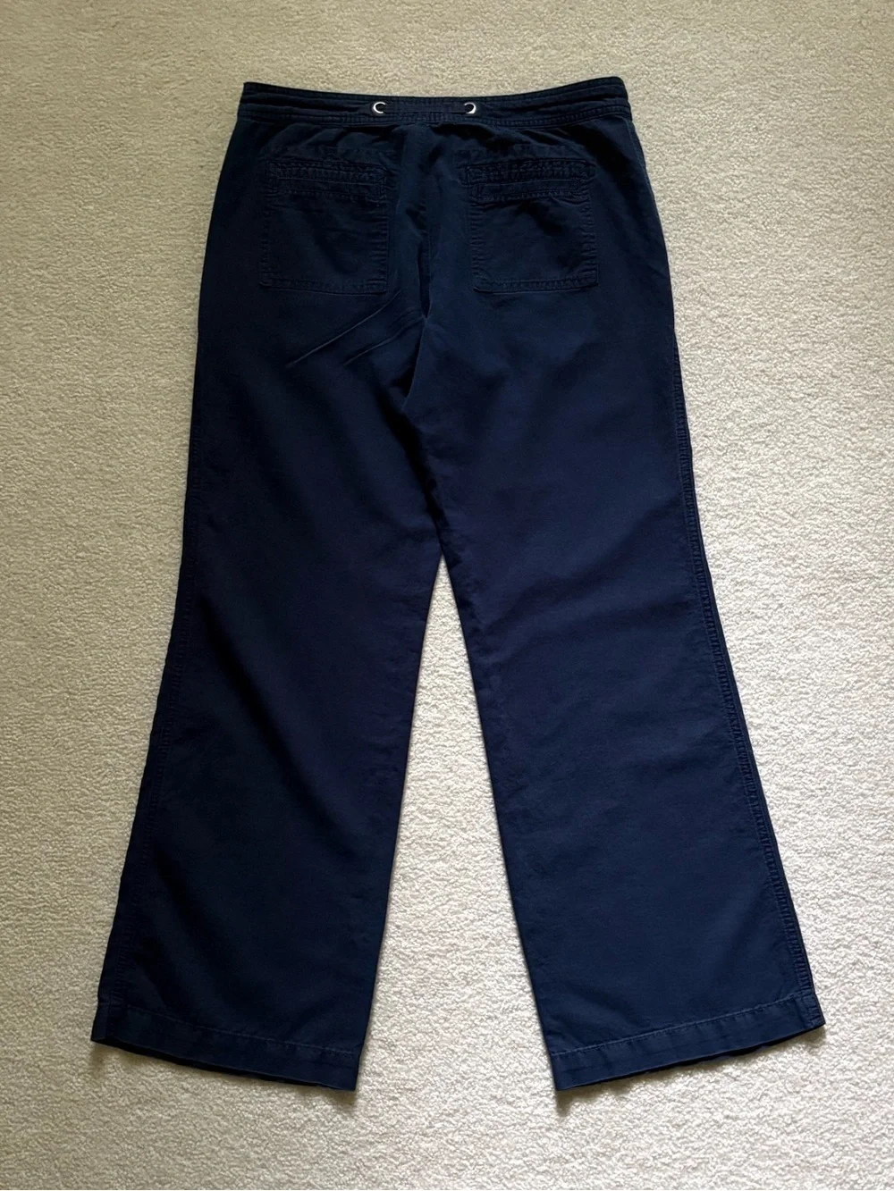 Banana Republic Women’s Linen/Cotton Blend Martin Fit Straight Leg Pants.